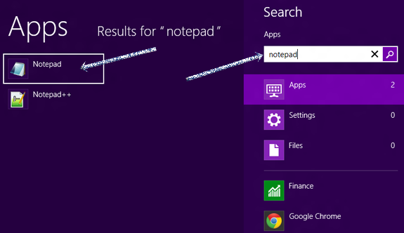 search+for+notepad