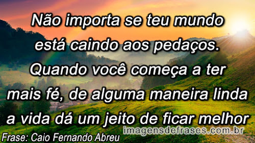 Frases Esperança e Fé em Deus