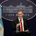 Tras recibir su ascenso, Adorni viajó a Bariloche y no dará conferencia de prensa