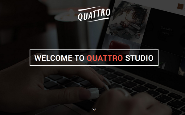 Download Quattro 2.0.1 | Elegant One-Page Template