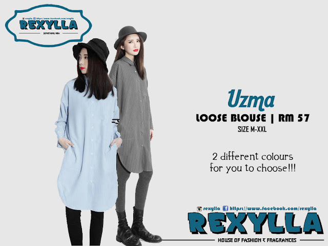 rexylla, loose blouse, button blouse, uzma collection