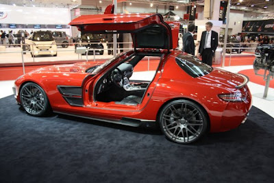 Brabus Wide Star SLS - Mercedes Benz Sls Amg By Brabus Essen Motor Show 2010 Live