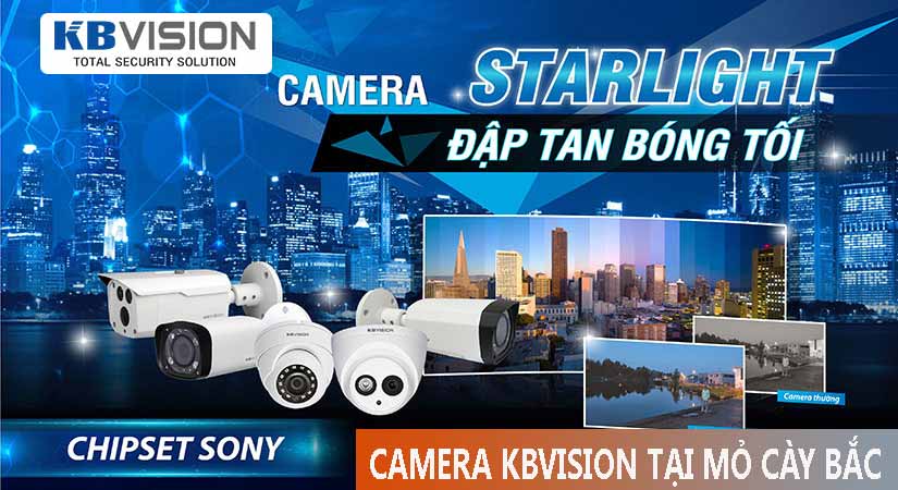 Camera quan sát chính hãng kbvision tại mỏ cày bắc