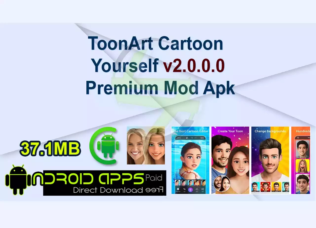 ToonArt Cartoon Yourself v2.0.0.0 Premium Mod Apk