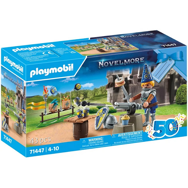 Set cadeau Playmobil 50e anniversaire tournoi des chevaliers NovelMore 71447.