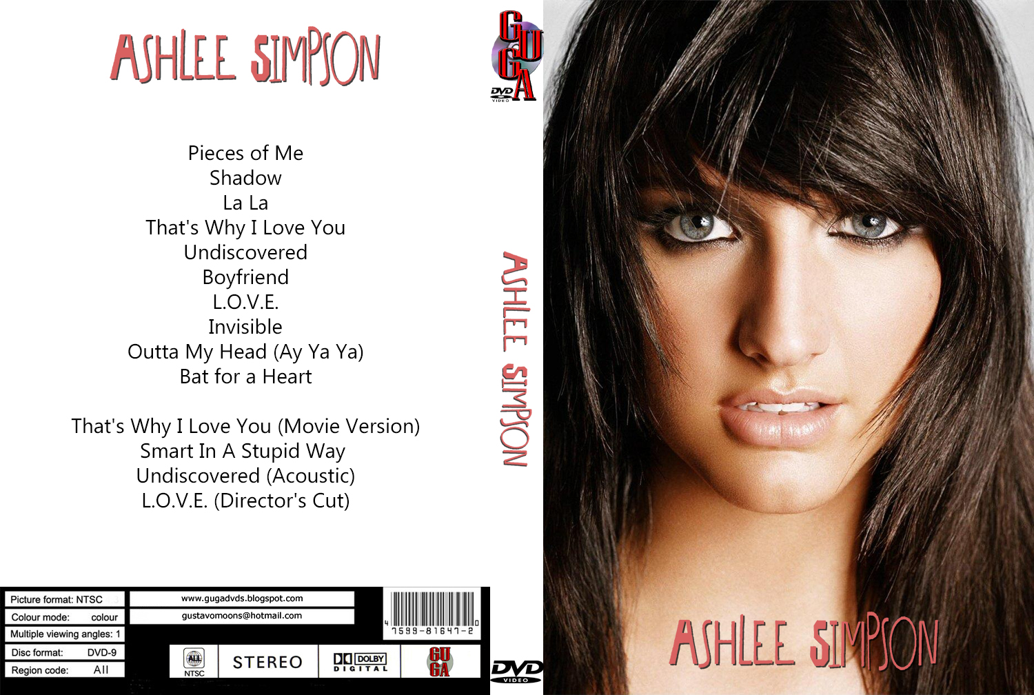 Guga Dvds Ashlee Simpson Video Collection
