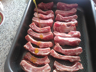 Costillas de Cerdo con Miel