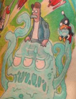 Futurama Tattoo Design Picture Gallery - Futurama Tattoo Ideas