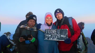 Summit Mount Rinjani