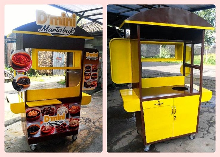 Gerobak Martabak D Mini Rp 3 900 000 Gerobak Unik Bandung