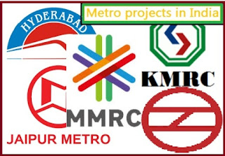 Metro projects in India- With 585 km of operational lines,600 km under construction