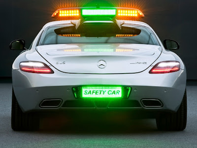 2010 Mercedes-Benz SLS AMG F1 Safety Car Rear View