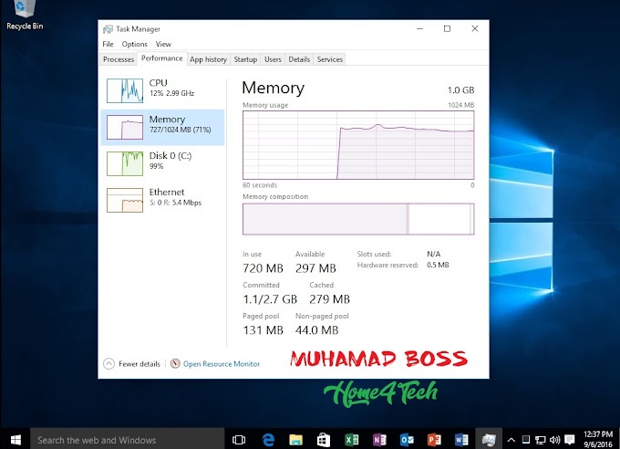 چاره‌سه‌ركردنێ كێشه‌ی به‌رزبونه‌وه‌ی RAM له‌ Windows 10