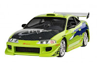 Revell 1/25 Fast & Furious Brian's 1995 Mitsubishi Eclipse (07691) Color Guide & Paint Conversion Chart
