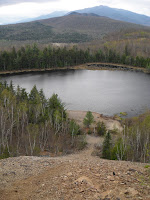 Mascot Pond from Mascot Mine in Gorham NH