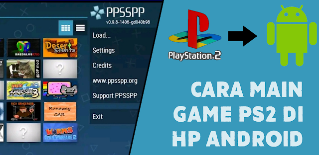 Cara Main Game PS 2 Di HP Android