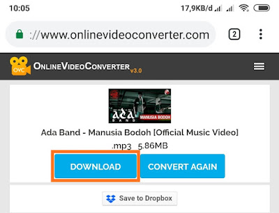 Cara download atau menyimpan lagu dari hasil video yang sobat tonton di YouTube melalui h Cara Download (Lagu) Musik Format MP3 di Youtube HP dan PC