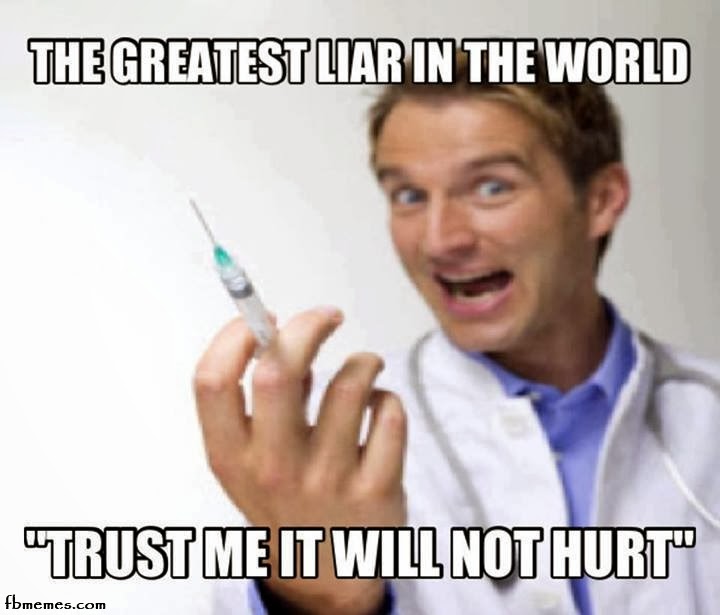 Trust me it will not Hurt | Doctor meme