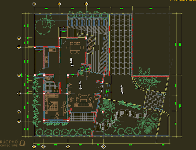 Mặt bằng cad