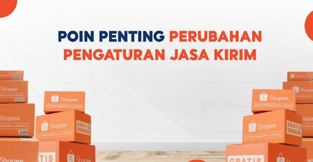 pengaturan jasa kirim shopee