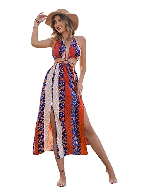 bohemian dresses for the older woman