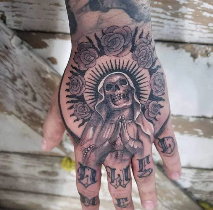 Tatuajes de la Santa Muerte