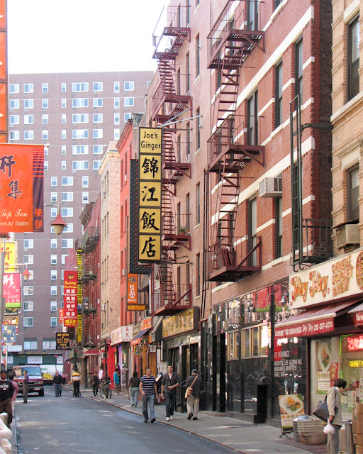 Pell Street, Chinatown, Lower Manhattan, New York