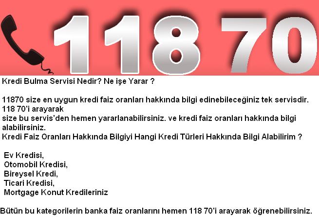 en cazip kredi veren banka bilgilerini 118 70 i arayak bilgilere ulaşabilirsiniz.