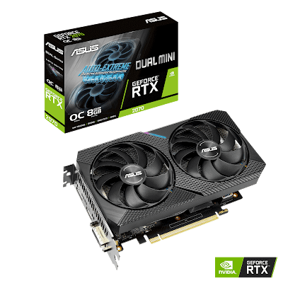 ASUS anuncia a placa gráfica Dual GeForce RTX 2070 MINI