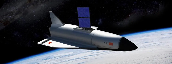 China manobra objeto estranho na órbita da Terra com seu avião espacial secreto