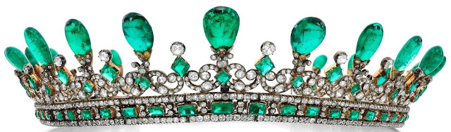 emerald tiara queen victoria united kingdom kitching