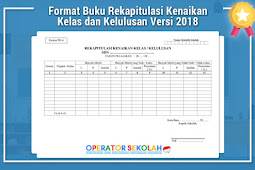 Format Buku Rekapitulasi Kenaikan Kelas Dan Kelulusan Versi 2018