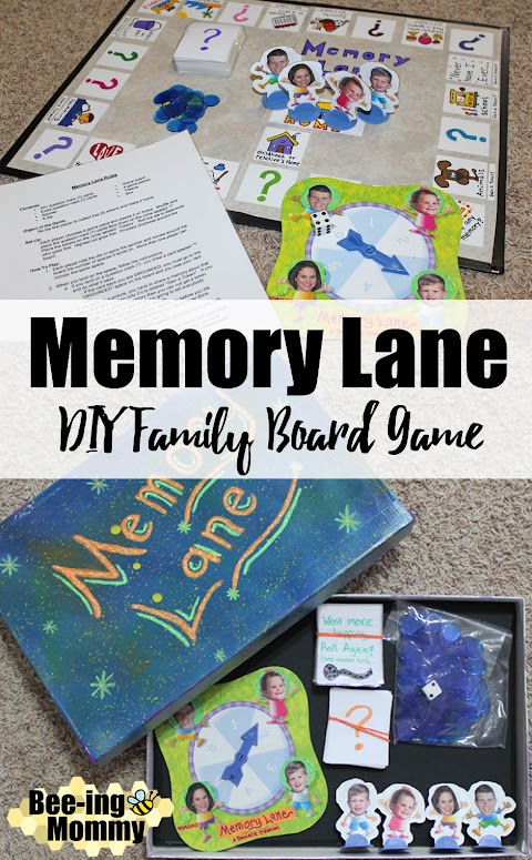 Memory Lane - DIY Family Board Game