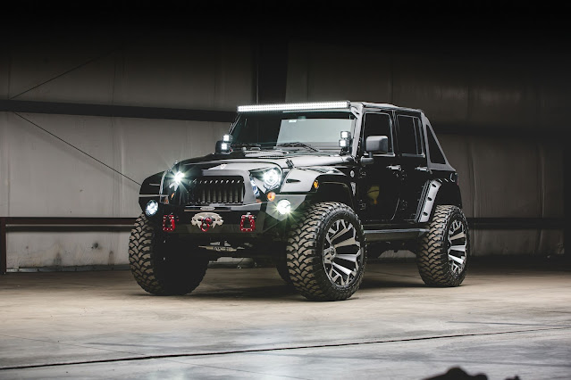 Modified 2017 Jeep Wrangler Is A Devilish Off-Roader