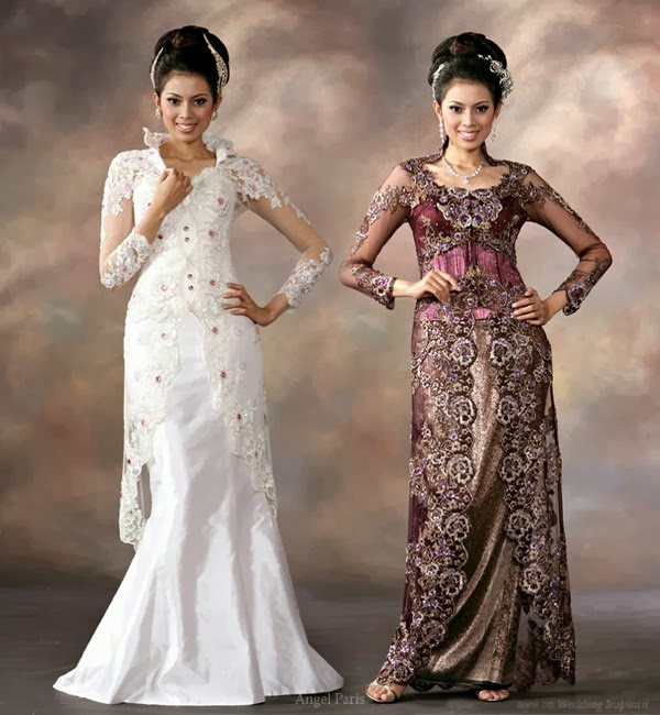 Kumpulan Foto Model Baju Kebaya Pengantin Modern 2019 