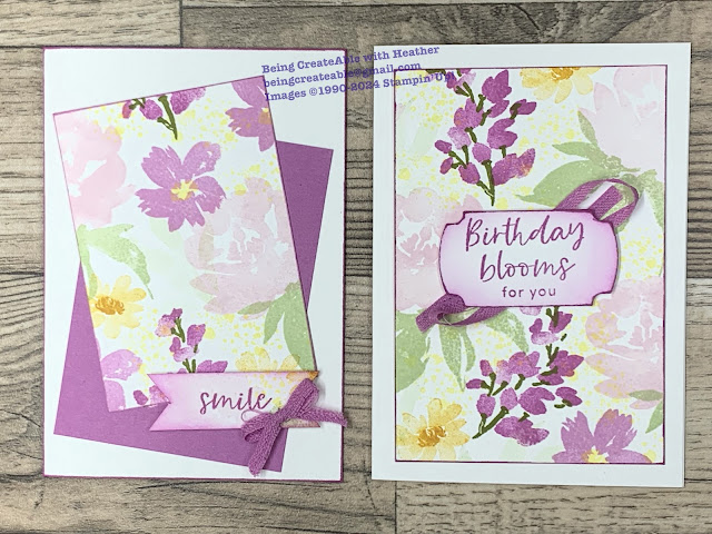 Stampin' Up! Textured Floral Stamps
