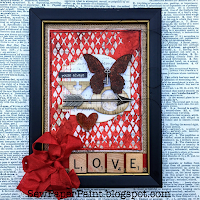 http://sewpaperpaint.blogspot.com/2017/01/tim-holtz-mixed-media-framed-valentine.html