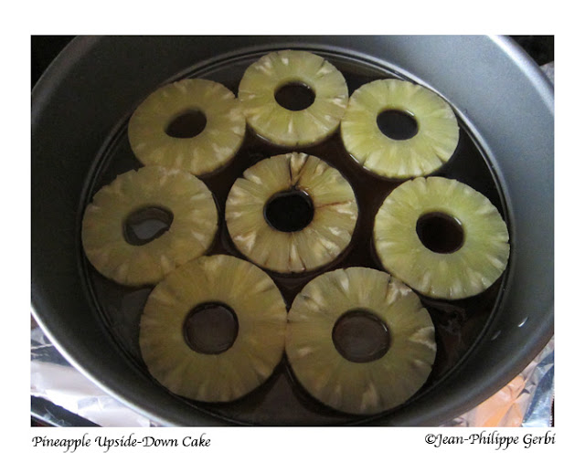 Image of Recipe of the pineapple upside down cake