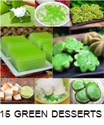 15 GREEN THAI DESSERTS