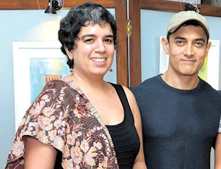 Foto Aamir dengan Reena Dutta