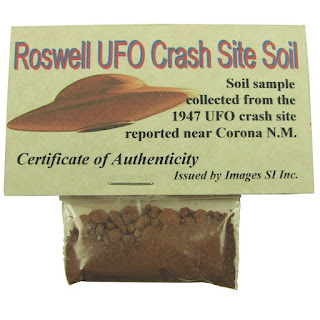 weird stuff on amazon - roswell soil sample