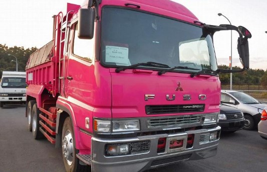 mitsubishi dump truck MITSUBISHI FUSO SUPER GREAT 9.5 TON 