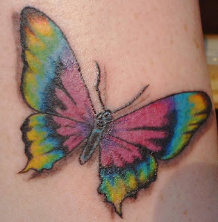 schmetterling tattoo, tattoos