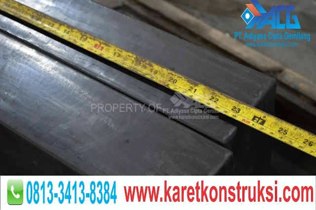 Distributor karet elastomer pada jembatan Serang - Provinsi Banten