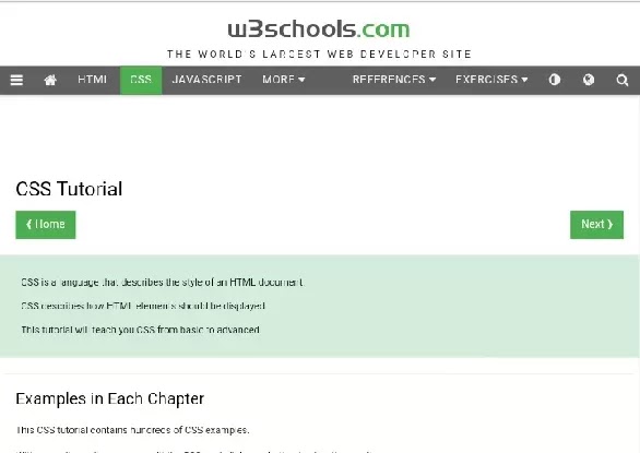 CSS Tutorial - W3school