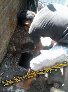 SEDOT WC PONDOK CANDRA RUNGKUT