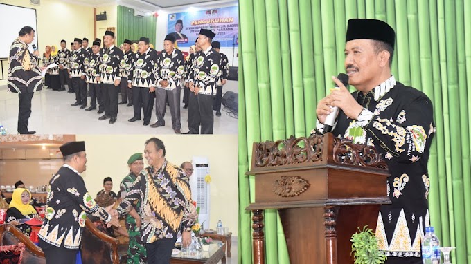 Dikukuhkan Hendra Irwan Rahim, Mardison Mahyuddin Resmi Pimpin Ketua Dekopinda Kota Pariaman