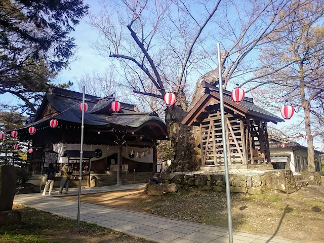 川中島古戦場　八幡神社