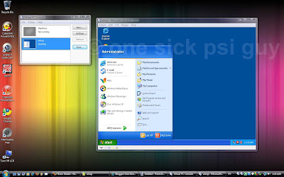 Ahhh ... the classic XP start menu