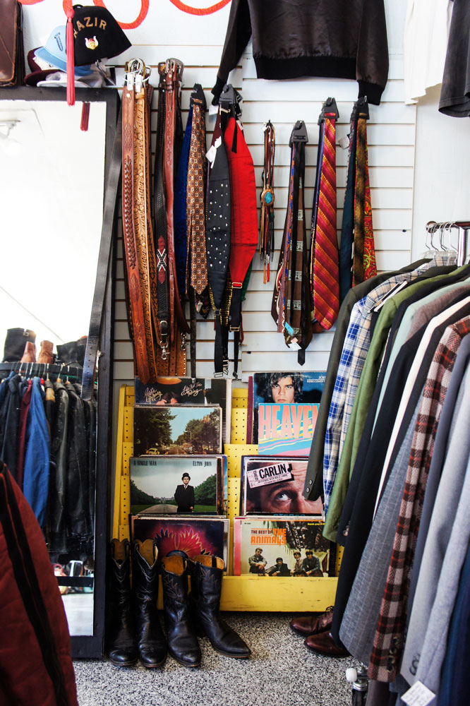 ... vintage spots have, Ermine had a large selection of men's clothing